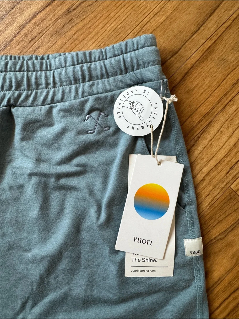 Vuori Women’s Steel Blue Jogger Pants - Picture 3 of 4